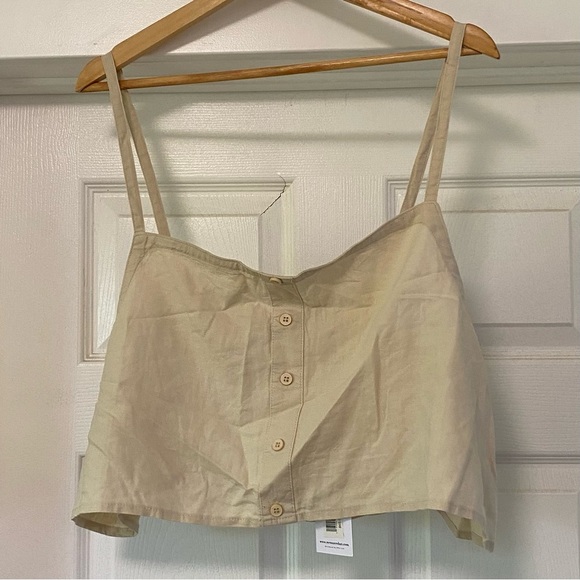 We Wore What Linen Trapeze Tank - Picture 3 of 8
